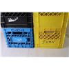 Image 4 : (5) Plastic Milk Crates