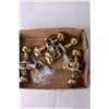 Image 3 : (4) Solid Brass Door Knobs
