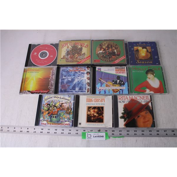 (11) Assorted Christmas CDs