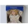 Image 2 : Hand Crafted Collectors Edition - Porcelain Doll (in box)