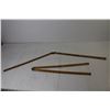 Image 3 : (2) Wooden 36" Folding Rulers - Windsor - Rabone
