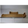 Image 1 : (2) Wooden Plane Wall Mounts (9" x 27")