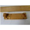Image 4 : (2) Wooden Plane Wall Mounts (9" x 27")