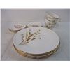 Image 4 : (4) Place Setting of Northumbria "Golden Horizon" Dinnerware (No Soup Bowls)