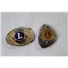 Image 6 : (2) Lions Belt Buckles