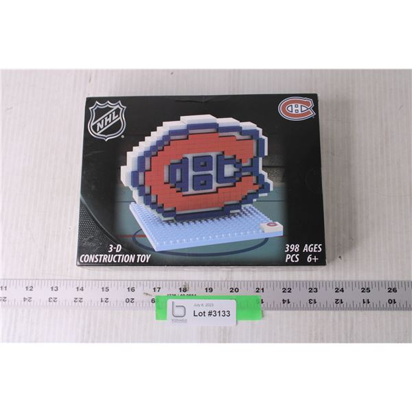 NHL Montreal Canadiens 3D Sign Set (NIB)