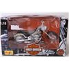 Image 2 : Die Cast Harley Davidson Motorcycle - 1:18 (NIB)