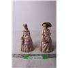 Image 1 : (2) Lefton China Woman Figurines