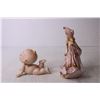 Image 2 : Lefton China Woman Figurine and Baby Figurine