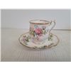 Image 3 : (2) Miniature Royal Albert Tea Cups and Saucers -- Lady Carlyle