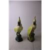 Image 2 : (2) Vintage 1940s Parrot Figurines