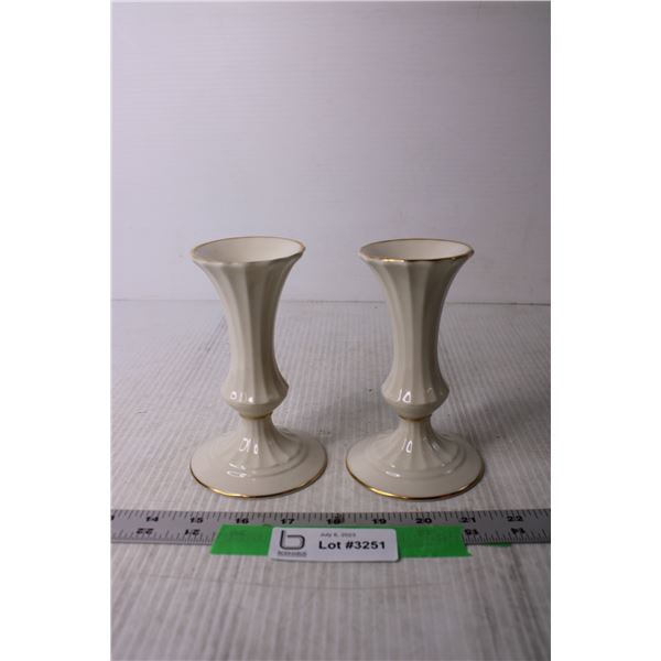 (2) Candle Holders