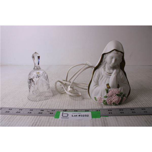 Mother Mary Light and Crystal Bell