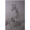 Image 2 : (2) Crystal Candlesticks