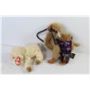 Image 3 : (4)  TY Bears - Beanie Babies