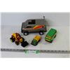 Image 1 : (4) Tonka Toys - (2) Vans - Dump Truck - Tonka truck
