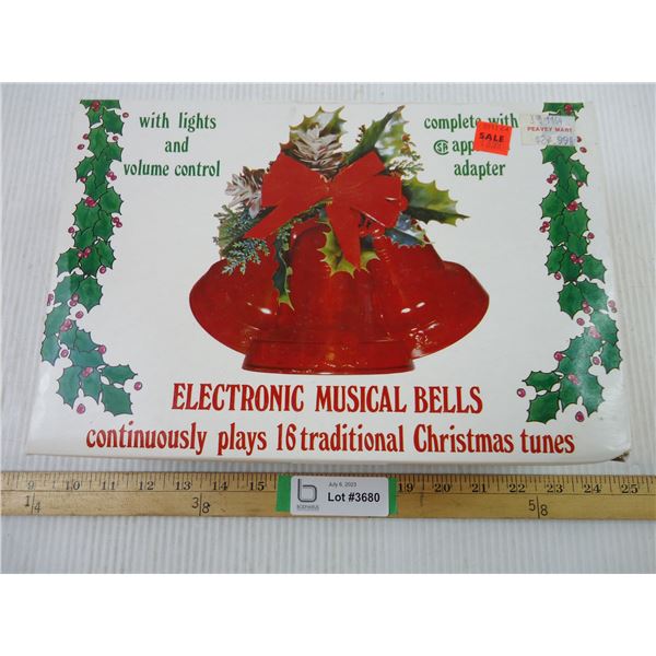 Electronic Music Bells- Plays 16 Christmas Carols