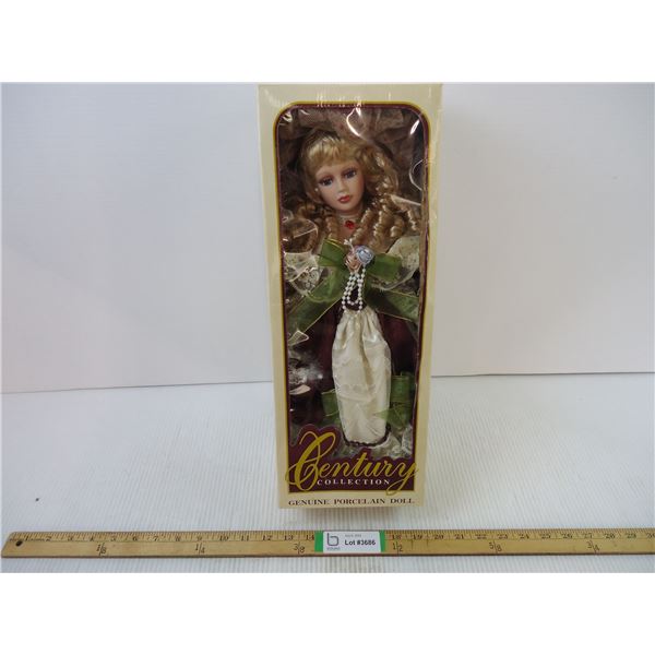 Century Collection-Hand Crafted Genuine Porcelain Doll