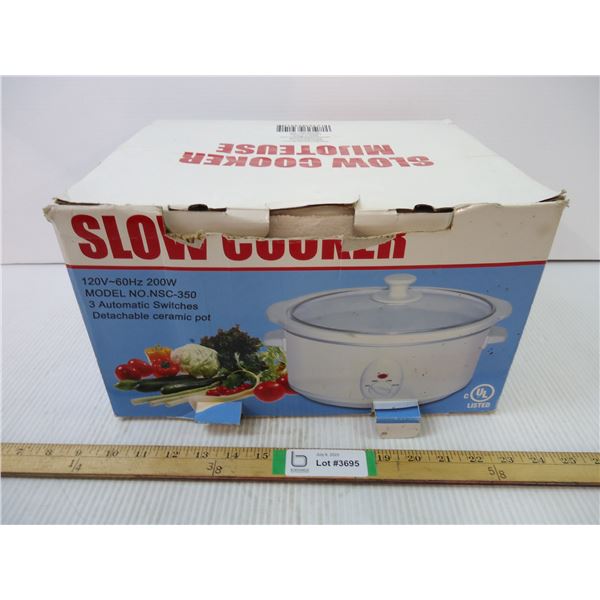 Slow Cooker-Detachable Ceramic Pot