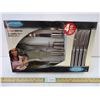 Image 1 : 9 Piece Stainless Steel BBQ Set (New)