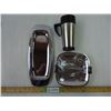 Image 1 : (2) Silver Platters and Travel Mug