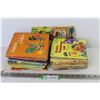 Image 1 : Assorted Childrens Books - (2) Cloth Comic Books