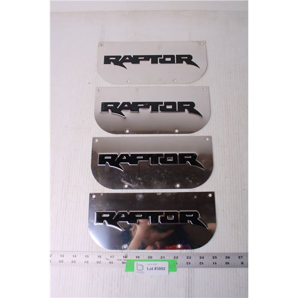 (4) Raptor Mudflap Bottoms