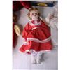 Image 4 : (3) Vintage Dolls and Christmas Angels