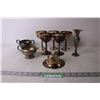 Image 1 : Assorted Silver Plated Cups and Misc.