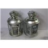 Image 2 : (2) Tea Light Lanterns - (2) Yard Lights - Christmas Lights