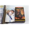 Image 2 : (2) VHS Tapes Romance - Religion - Cassette Tapes Large Assortment of Genres - Cassette Tape Holders