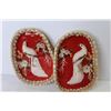 Image 2 : (2) Shell Art Baskets - Costume Jewelry - Misc. Items