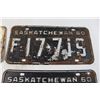Image 5 : (4) Saskatchewan License Plates (1960, 1961)