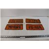 Image 1 : (4) Saskatchewan License Plates (1963)