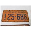 Image 3 : (4) Saskatchewan License Plates (1963)