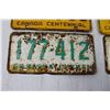 Image 2 : (5) Saskatchewan License Plates (1964, 1966, 1967)