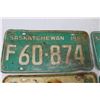 Image 3 : (4) Saskatchewan License Plates (1968, 1969)