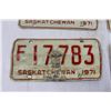 Image 2 : (4) Saskatchewan License Plates (1971)