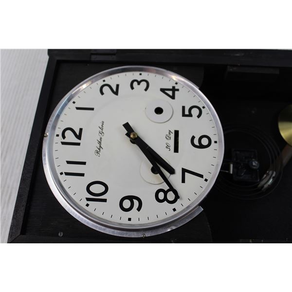 Rhythm Gloria 30 Day Clock (Key and Pendulum Working) - Bodnarus