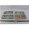 Image 1 : (6) Saskatchewan License Plates (1975, 1976, 1988)
