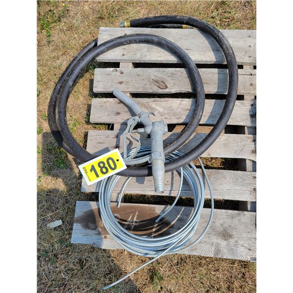 hose, nozzle & brake line