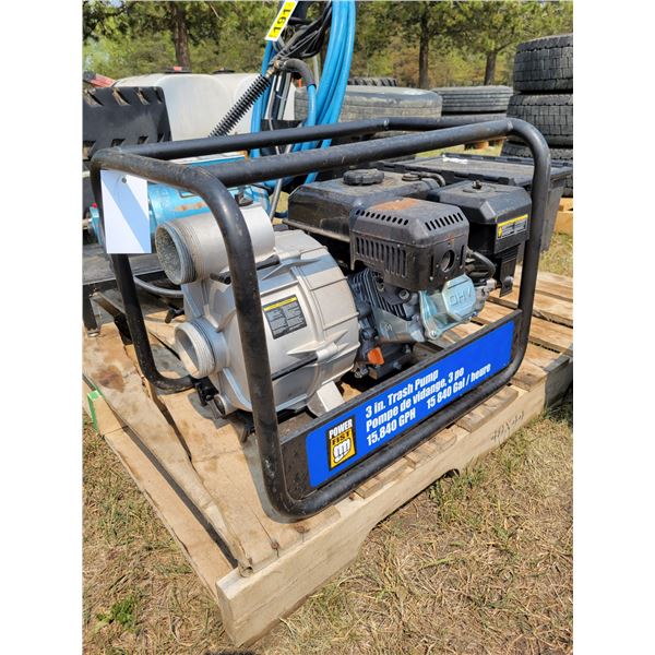 3" trash pump, Works good