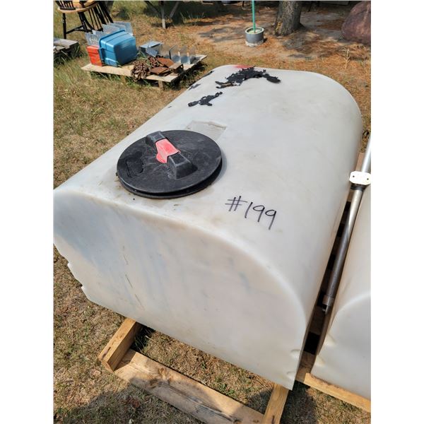 Poly tank used for oil