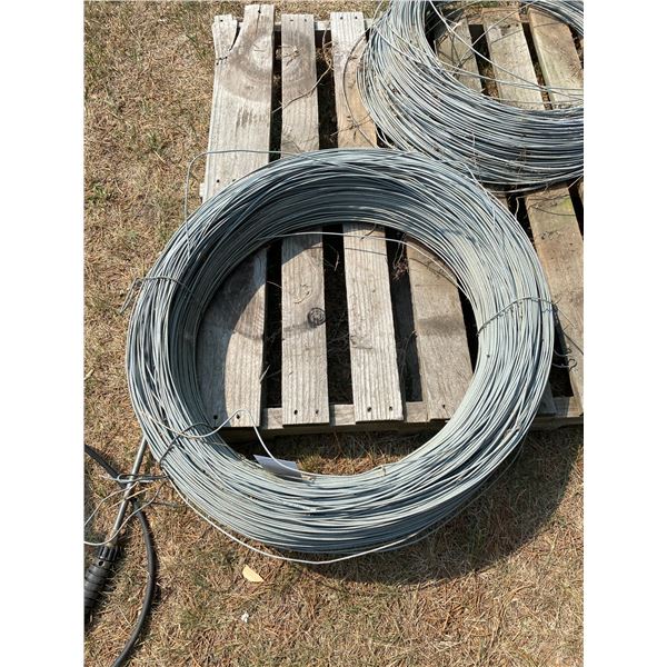 Roll of soft telephone wire