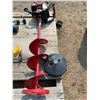 Image 2 : gas ice auger, working