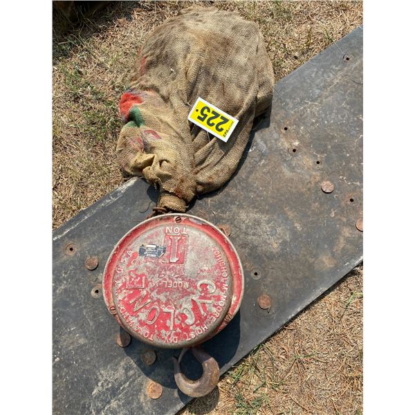 1-ton Chain hoist