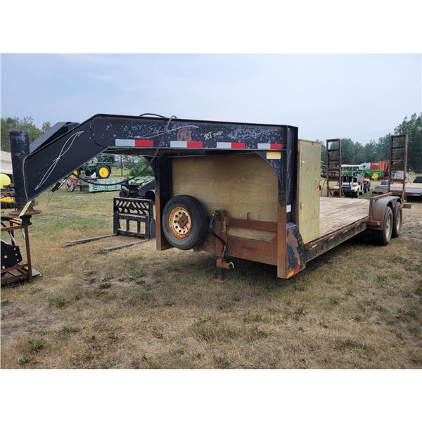 2004 RT Trailer 5th wheel, 20' deck & 2' Dovetails, ramps, 2- Approx ...