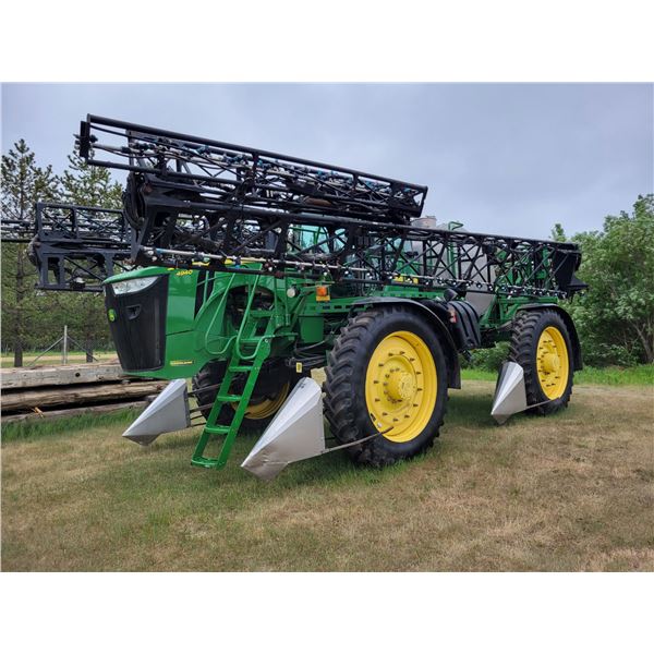 2014 JD 4940 Sprayer, 1142 Spraying Hours, 120 FT, 1200-gal stainless tank, Crop dividers, Air lift,