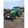 Image 1 : JD 3320, Diesel, FWA tractor, CAHR, 2443 hrs, Hydro., Front & rear 3 pt hitch, sells c/w 4 way front