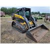 Image 4 : Approx. 2007 NH Skidsteer, Model C190, 2 spd, 16" Newer tracks, 86" Smooth bucket, Aux hyd., Rear hi